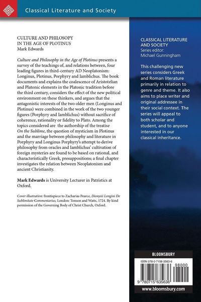 Produktbild: Culture and Philosophy in the Age of Plotinus