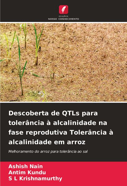 Produktbild: Descoberta de QTLs para toler&acirc;ncia &agrave; alcalinidade na fase reprodutiva Toler&acirc;ncia &agrave; alcalinidade em arroz