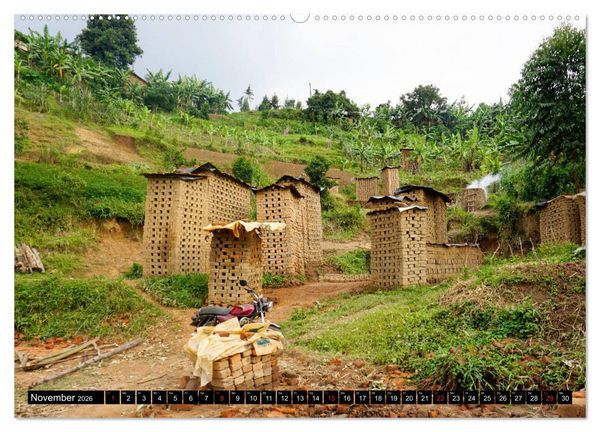 Produktbild: Afrikas Perle Uganda (Wandkalender 2026 DIN A2 quer), CALVENDO Monatskalender