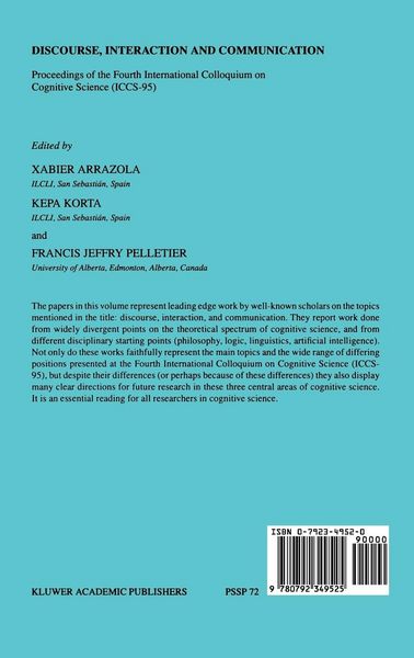 Produktbild: Discourse, Interaction and Communication