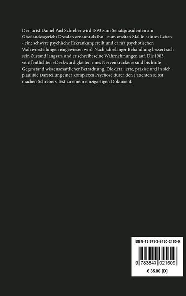 Produktbild: Denkw&uuml;rdigkeiten eines Nervenkranken