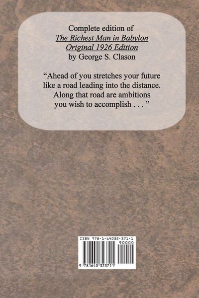 Produktbild: The Richest Man in Babylon Original 1926 Edition