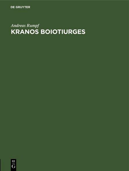 Produktbild: Kranos boiotiurges