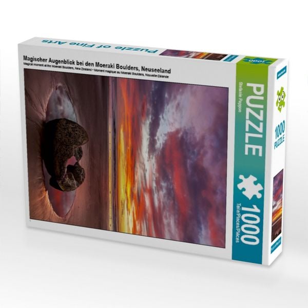 Produktbild: Magischer Augenblick bei den Moeraki Boulders, Neuseeland (Puzzle)