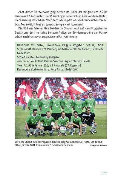 Produktbild: Hannover 96 - die 100 wichtigsten Spiele
