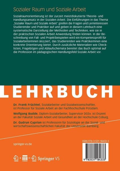 Produktbild: Sozialer Raum und Soziale Arbeit