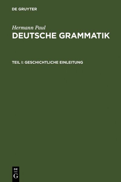 Produktbild: Deutsche Grammatik
