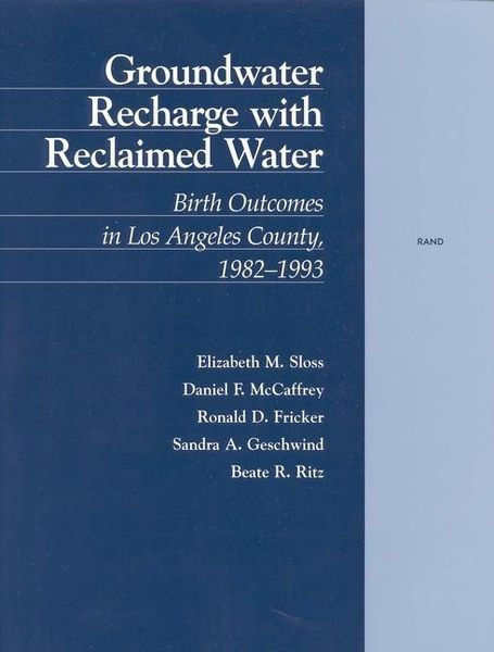 Produktbild: Groundwater Recharge with Reclaimed Water