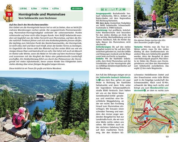 Produktbild: ROTHER Wanderbuch ErlebnisWandern mit Kindern Schwarzwald Nord