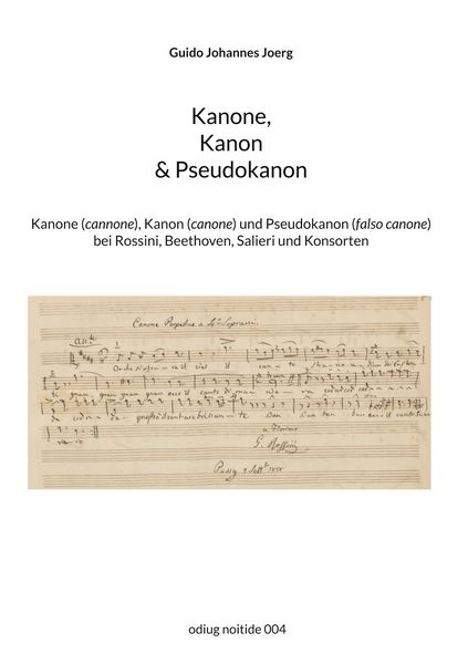 Produktbild: Kanone, Kanon & Pseudokanon