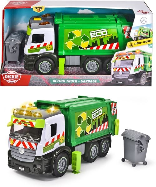 Dickie Toys LKW Modell Mercedes Benz Action Truck - Garbage Fertigmodell LKW Modell