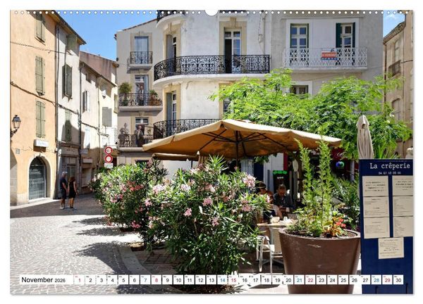 Produktbild: Frankreichs gro&szlig;e St&auml;dte - B&eacute;ziers (Wandkalender 2026 DIN A2 quer), CALVENDO Monatskalender