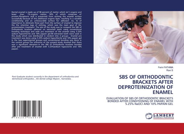 Produktbild: Sbs Of Orthodontic Brackets After Deproteinization Of Enamel