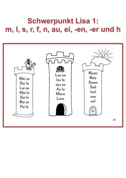 Produktbild: Lesen mit Lisa - Heft 1