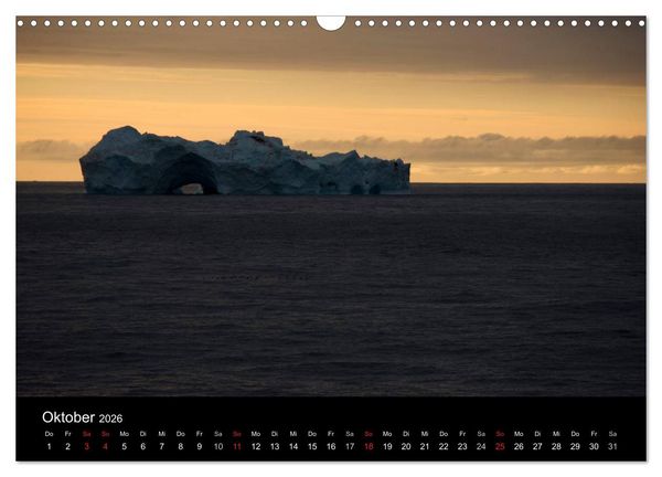 Produktbild: Gr&ouml;nland by Andr&eacute; Poling (Wandkalender 2026 DIN A3 quer), CALVENDO Monatskalender