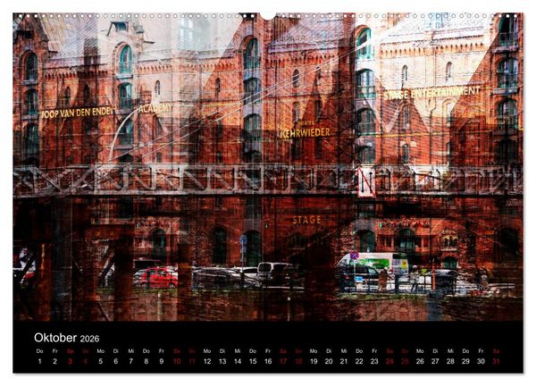 Produktbild: Hamburg-Art (hochwertiger Premium Wandkalender 2026 DIN A2 quer), Kunstdruck in Hochglanz