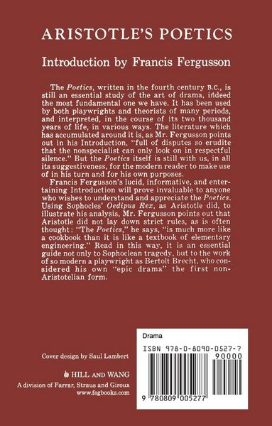 Produktbild: Aristotle's Poetics