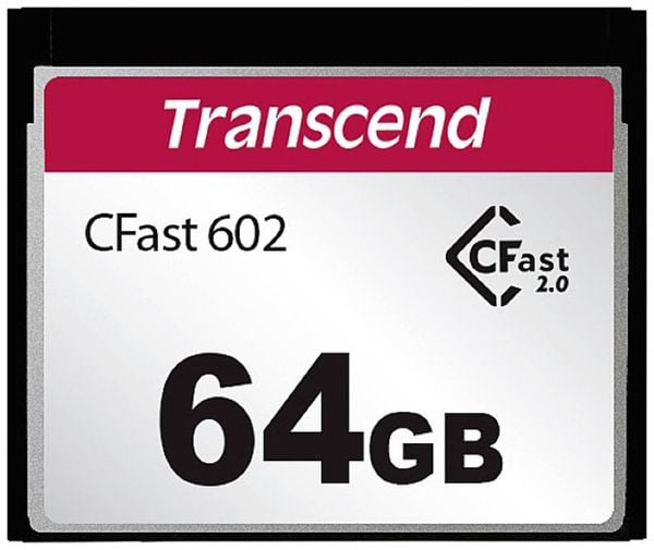 Transcend TS8GCFX602 CFast-Karte Industrial 64 GB