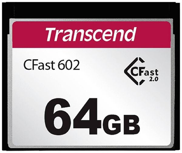 Transcend TS8GCFX602 CFast-Karte Industrial 64GB