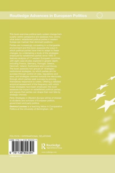 Produktbild: Party Strategies in Western Europe
