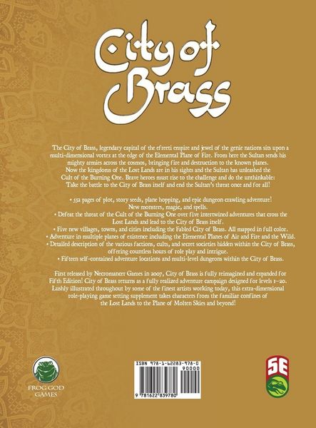Produktbild: City of Brass 5E