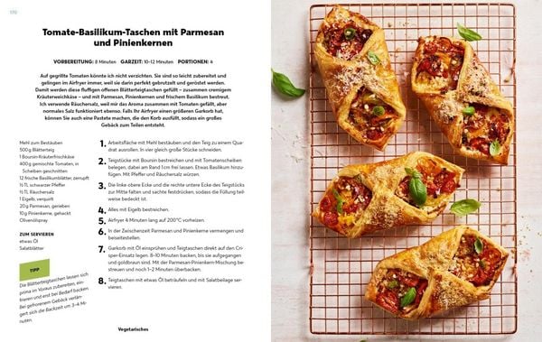 Produktbild: Das geniale Airfryer-Kochbuch &ndash; 15-Minuten-Gerichte
