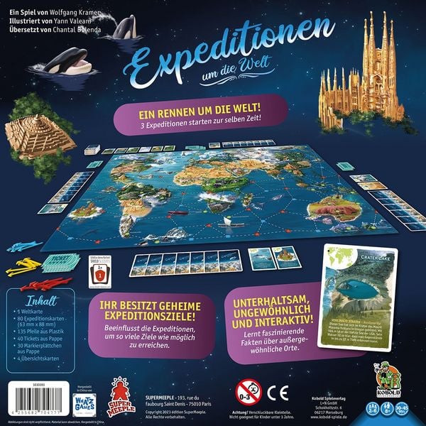 Produktbild: Expeditionen um die Welt