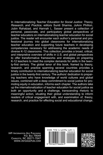 Produktbild: Internationalizing Teacher Education for Social Justice