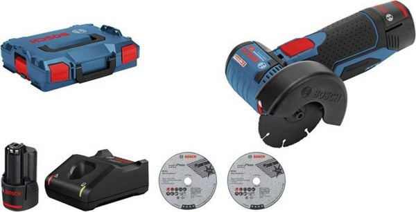Bosch Professional 06019F200B Akku-Winkelschleifer 75mm 12V