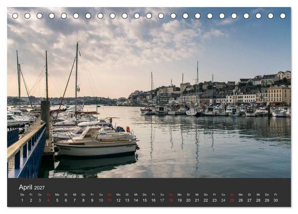 Produktbild: Bretagne - Cap Sizun (Tischkalender 2027 DIN A5 quer), CALVENDO Monatskalender