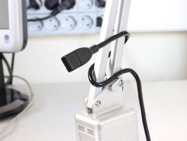 Produktbild: Delock USB-Kabel USB 2.0 USB-A Stecker, USB-A Buchse 0.50 m Schwarz flexibles Schwanenhals-Kabel 83499