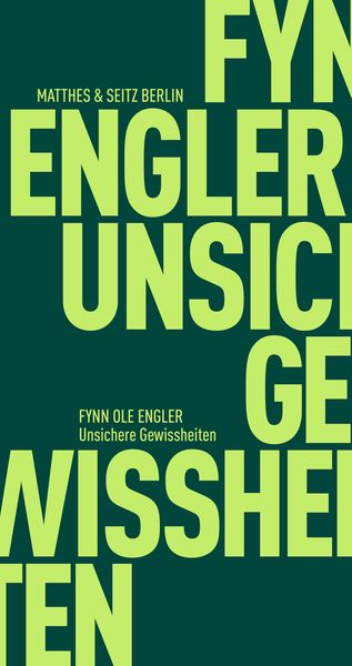 Produktbild: Unsichere Gewissheiten