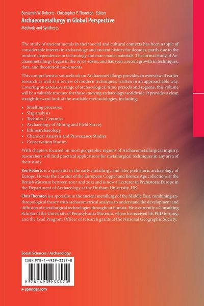 Produktbild: Archaeometallurgy in Global Perspective