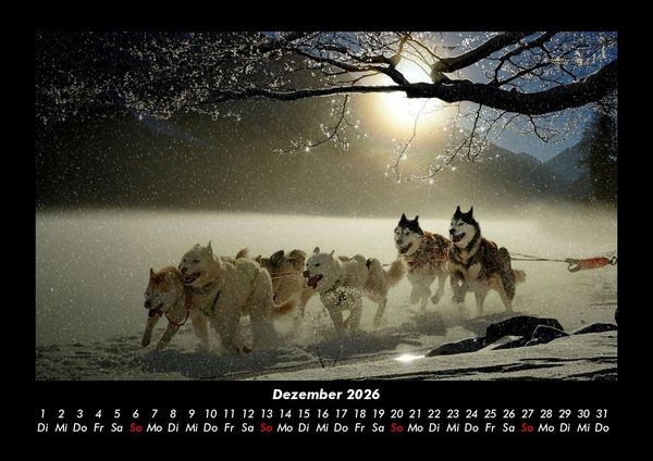 Produktbild: Hundezauber 2026 Fotokalender DIN A3