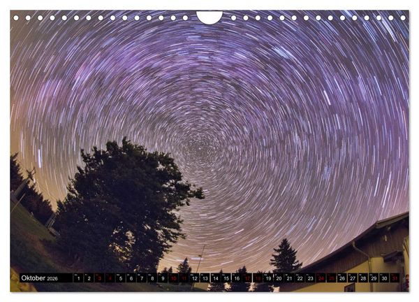 Produktbild: Nachthimmel (Wandkalender 2026 DIN A4 quer), CALVENDO Monatskalender