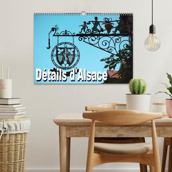 Produktbild: D&eacute;tails d'Alsace (Calendrier mural 2026 DIN A3 vertical), CALVENDO calendrier mensuel