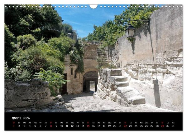 Produktbild: Les Baux de Provence Un des plus beaux villages de France (Calendrier mural 2026 DIN A3 vertical), CALVENDO calendrier mensuel