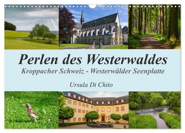 Produktbild: Perlen des Westerwaldes (Wandkalender 2026 DIN A3 quer), CALVENDO Monatskalender