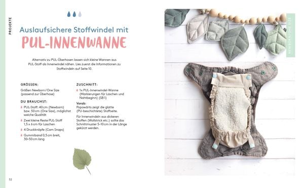 Produktbild: N&auml;hen mit PUL-Stoffen &ndash; Ideal f&uuml;r Babys