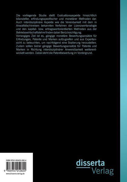 Produktbild: Grunds&auml;tzliche Aspekte der monet&auml;ren Schutzrechtsbewertung: Aktuelle Fachmeinungen