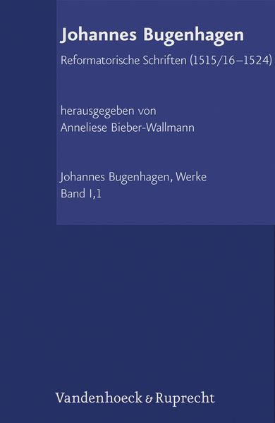 Produktbild: Reformatorische Schriften (1515/16-1524)
