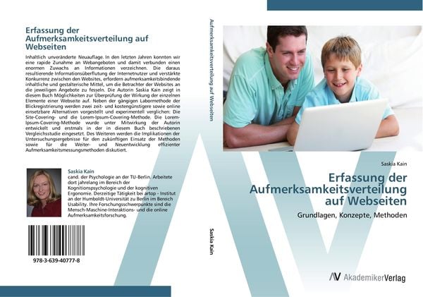 Produktbild: Erfassung der Aufmerksamkeitsverteilung auf Webseiten