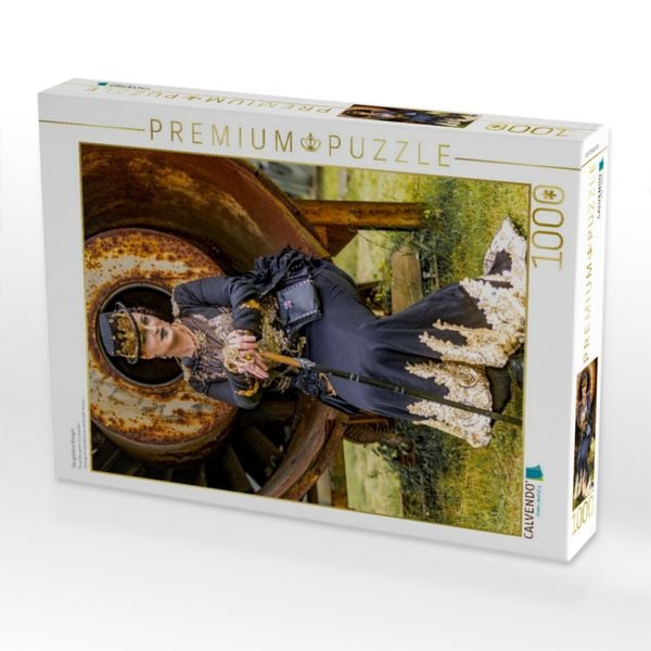 Produktbild: CALVENDO Puzzle Die goldene K&ouml;nigin | 1000 Teile Lege-Gr&ouml;&szlig;e 64x48cm Foto-Puzzle f&uuml;r gl&uuml;ckliche Stunden