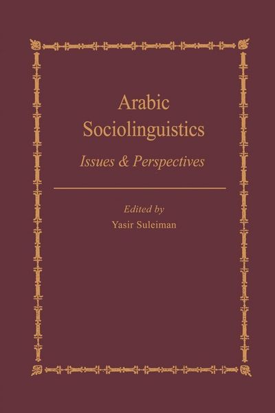 Produktbild: Arabic Sociolinguistics