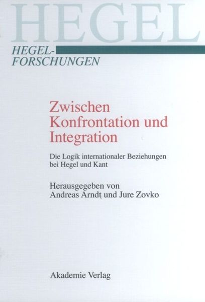 Produktbild: Zwischen Konfrontation und Integration