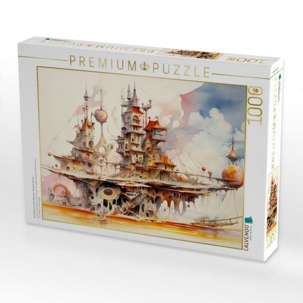 Produktbild: CALVENDO Puzzle Ein Motiv aus dem Kalender "Kuriose H&auml;user" | 1000 Teile Lege-Gr&ouml;&szlig;e 64x48cm Foto-Puzzle f&uuml;r gl&uuml;ckliche Stunden