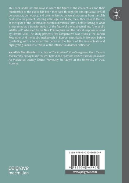 Produktbild: Public Intellectuals and Their Discontents
