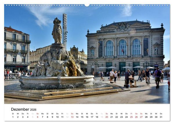 Produktbild: Languedoc-Roussillon - unter der Sonne des Midi (Wandkalender 2026 DIN A2 quer), CALVENDO Monatskalender