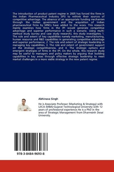 Produktbild: A Study of the Indian Pharmaceutical Industry in the New Patent Regime