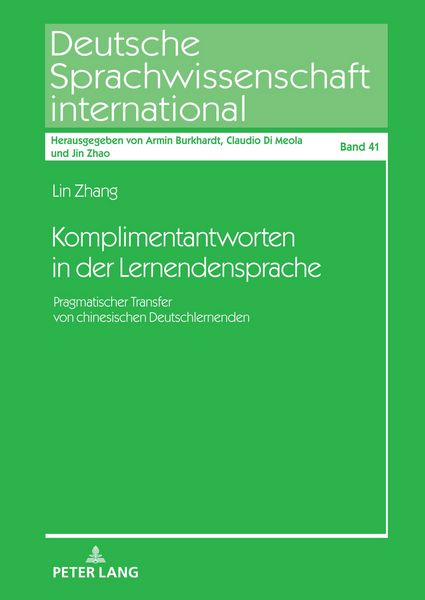 Produktbild: Komplimentantworten in der Lernendensprache